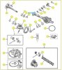 Łożysko obudowy mechanizmu różnicowego 81226500 Cherokee XJ 90-01